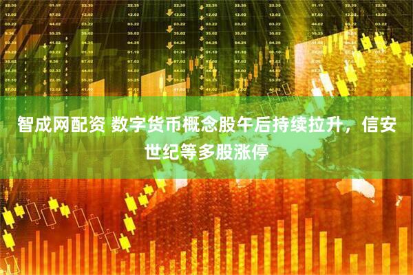 智成网配资 数字货币概念股午后持续拉升，信安世纪等多股涨停