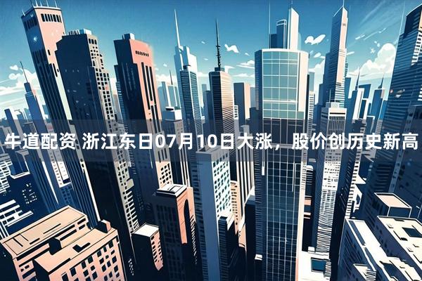 牛道配资 浙江东日07月10日大涨，股价创历史新高